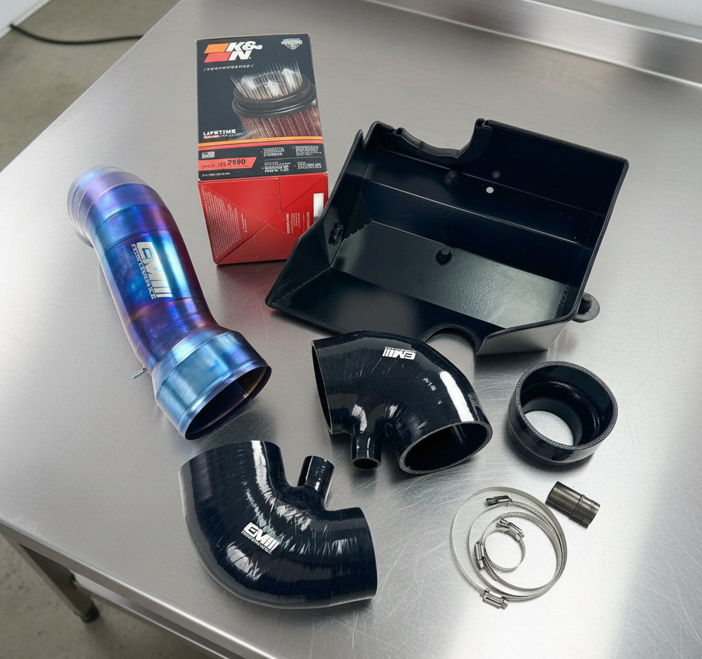 INTAKE PARA MQB EA888 GEN 3 - 4" EN TITANIO